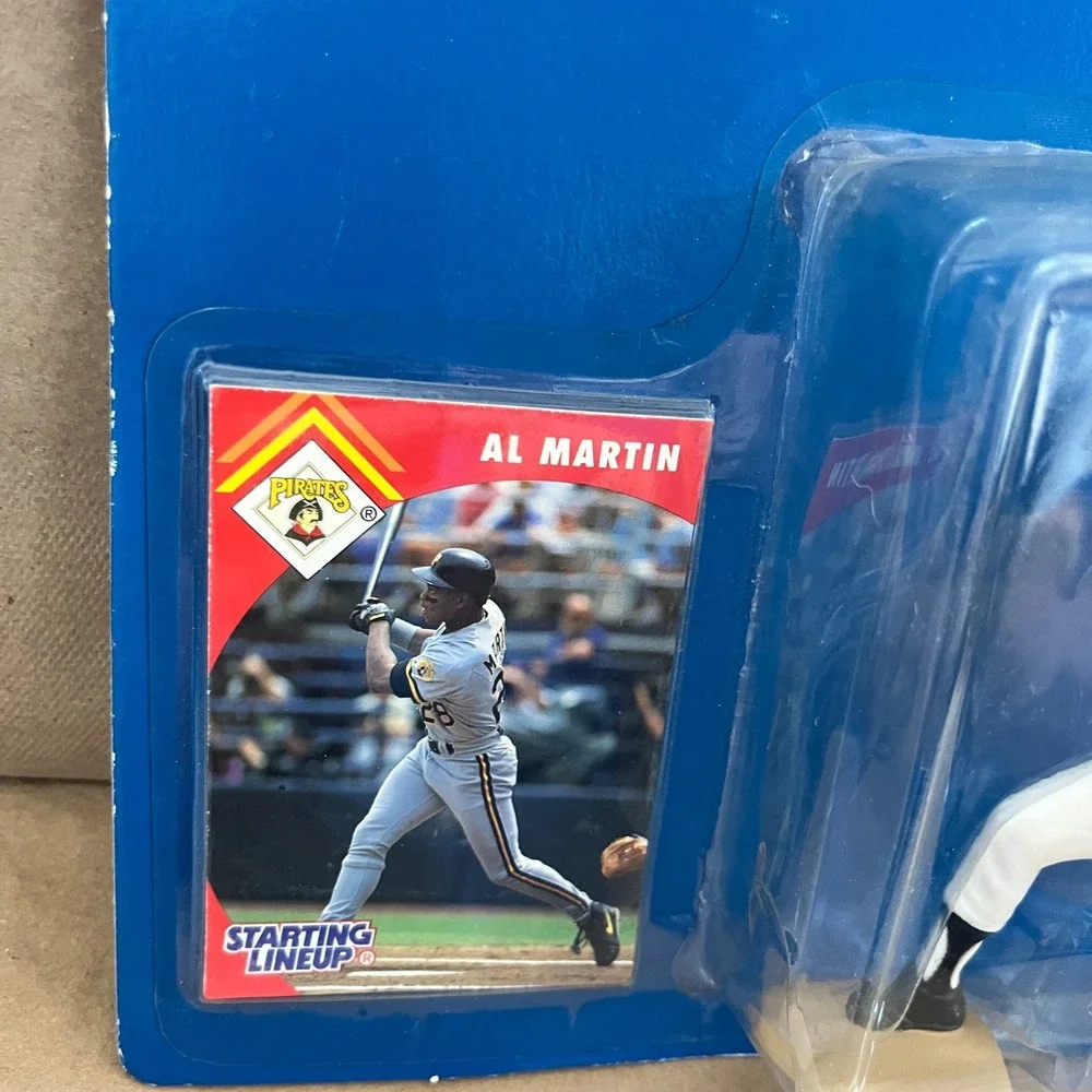 1995 Kenner Starting Lineup Al Martin Pittsburgh Pirates Figure with Card NEW